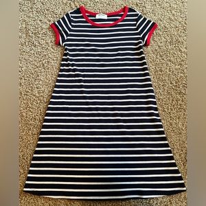 Old Navy Girls Striped Short Sleeved Dress Kids Size Extra Large 14.